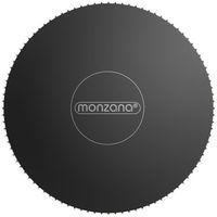 Tapis de saut trampoline Monzana - Noir - Ø 427 cm - Charge max. 150 kg - Résistant aux UV