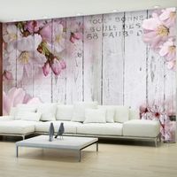 Papier peint Fleurs Apple Blossoms 350x245 cm - Papier peint panoramique - Intissé
