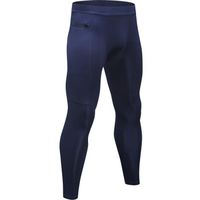 FELiCON Legging Compression Homme - Pantalon Running, Fitness, Vélo - Séchage Rapide, Respirant, Anti-Transpiration - Elite Fit