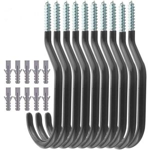 Lot De 60 Crochets Pour Panneaux Perforés, Espacement Des Trous De 2,5 Cm, Crochets Métalliques Simples Pour Présentoirs De Vente Au Détail, Suspension De Marchandises, Étagères De Supermarché (15 Cm Lot De 60 Crochets Pour Panneaux Perforés, Espacement Des Trous De 2,5 Cm, Crochets Métalliques Simples Pour Présentoirs De Vente Au Détail, Suspension De Marchandises, Étagères De Supermarché (15 Cm