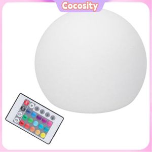 Lampe boule d'extérieur LED JOCOY Avec télécommande Blanc cassé