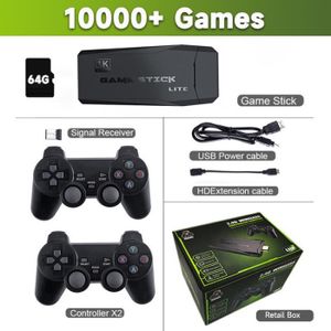CONSOLE RÉTRO M8-64G-10000-jeu-Console De Jeux Vidéo Rétro 4k Gd