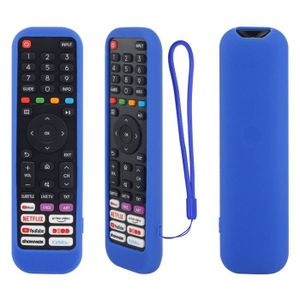 TÉLÉCOMMANDE TV Bleu-Boîtier de télécommande pour Hisense TV, hous