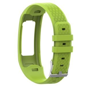 BRACELET D'ACTIVITÉ Bracelet de remplacement pour bracelet en silicone pour Garmin VivoFit 2/1 Fitness Tracker d'activité vert citron