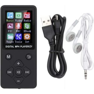 LECTEUR MP3 Lecteur MP3 MP3 MP4 de Musique Portable avec Bouto