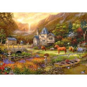 PUZZLE Puzzle 1000 pièces - Cherry Pazzi - La vallée d'or