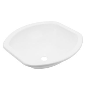 LAVABO - VASQUE Dioche Évier vasque blanc moderne en acrylique de 