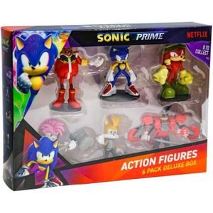 FIGURINE DE JEU Coffret  6 Figurines Sonic prime