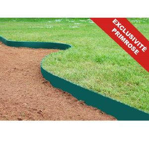 Palissade de jardin 3,1 m plate Terracotta Plastique Bord De Pelouse Jardin Deco