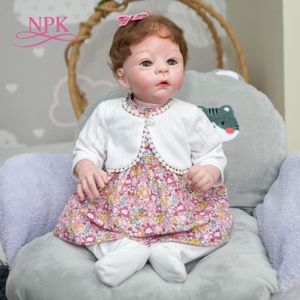 POUPÉE NPK – poupée bébé fille reborn, corps doux, réalis