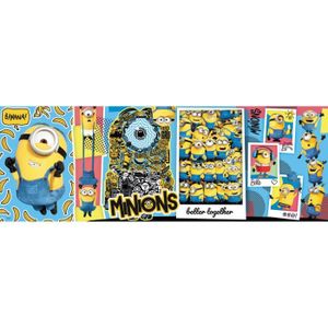 PUZZLE Puzzle panoramique 1000 pièces TREFL Minions l'ascension de Gru - Dessins animés et BD - Adulte - Mixte