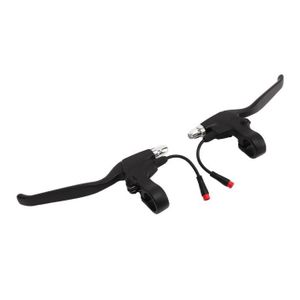 Poignée De Velo Poignées De Frein De Vélo En Alliage D'aluminium - 4 Couleurs Au Choix - Compatible VTT, Vélo De Route, BMX - Guidon 22 Mm Poignées Réglables Couleur