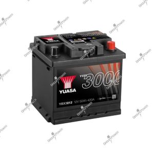 BATTERIE VÉHICULE Batterie auto, voiture YBX3012 12V 50Ah 420A Yuasa