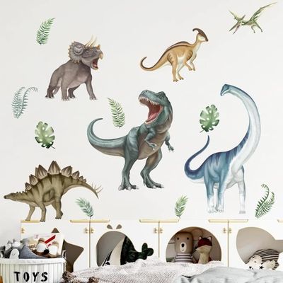 Stickers Dinosaure pour Enfant, Stickers Phosphorescent Décoration Dinosaure  Chambre, Dinosaure Jurassic World Stickers Muraux[91] - Cdiscount Maison