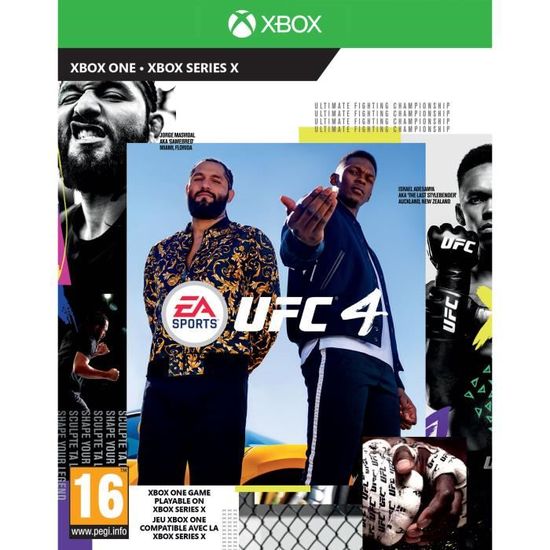 Jeu de Combat - UFC 4 - Xbox One - Mode en ligne - Date de sortie 14 Août 2020 - Edition Standard