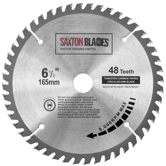 Lame Ryobi Saxton TCT TCT16540TMPT Lame De Scie Circulaire Multi