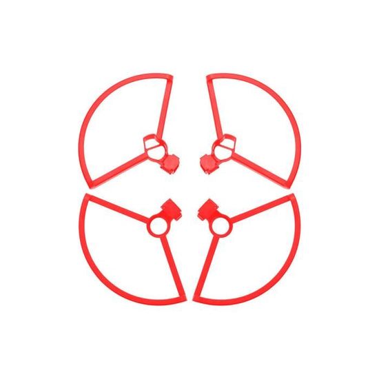 Protection Hélice Drone DJI NEO - Anneaux Anti-collision Orange