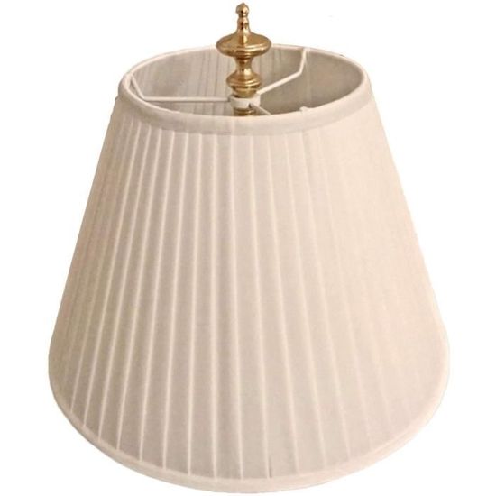Abat-jour plissé | Coton. 33 x 21 cm. | White | Nielsen Light