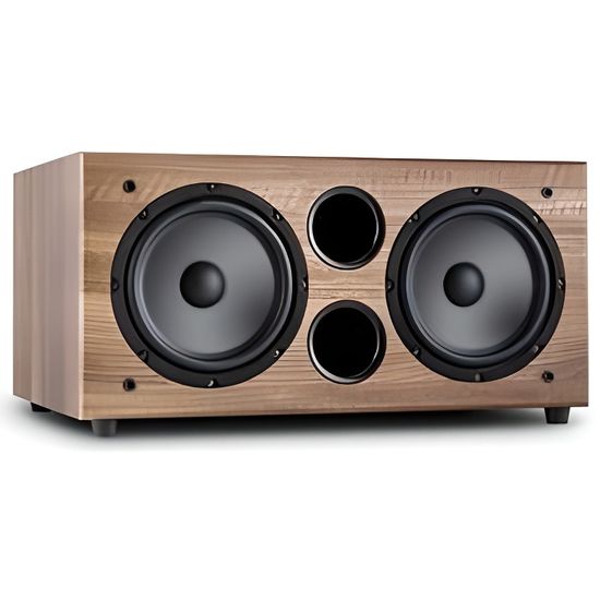 Auna Linie 501 SW Subwoofer actif de 250W RMS pour utilisation home cinéma, hifi châssis