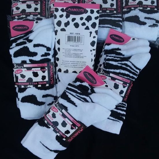 Chaussettes Happy Socks Motif Cygne - Lot De 2 Paires - Taille 40-41 - Idée Cadeau Romantique - 12