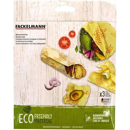 682980 Emballage Alimentaire Écologique Et Réutilisable, Bee Wraps ...