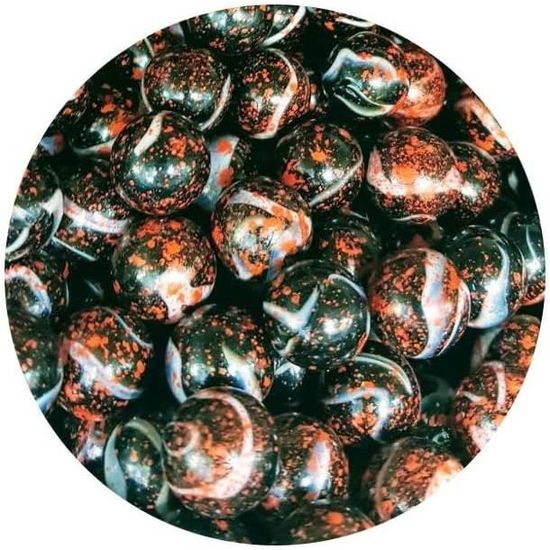 MesBilles - 30 Petites Billes Michel Ange - Bille En Verre 14 Mm Par MesBilles - Jeux MesBilles - 30 Petites Billes Michel Ange - Bille En Verre 14 Mm Par MesBilles - Jeux