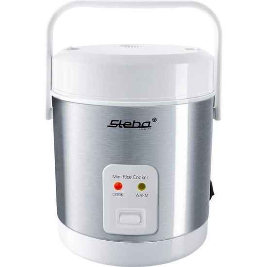 Steba RK 4 M Mini Cuiseur à Riz - Cuiseur Compact Simple Et Efficace