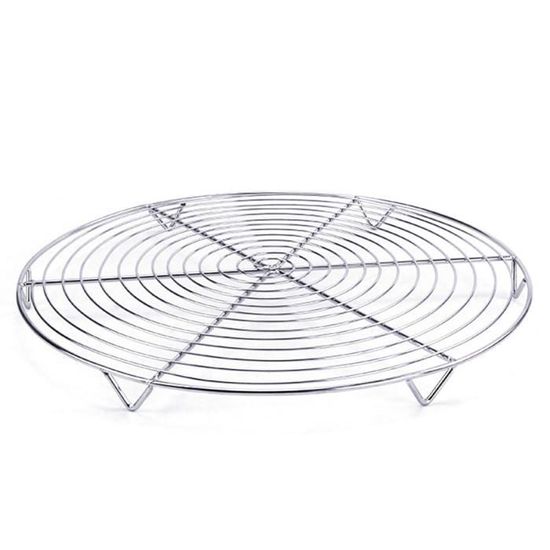 Ciieeo Grille de refroidissement en acier inoxydable pour une