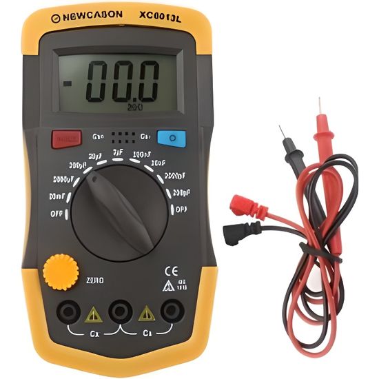 Testeur De Condensateur Numérique Portable DM6013L - Rétroéclairage LCD - Neuf