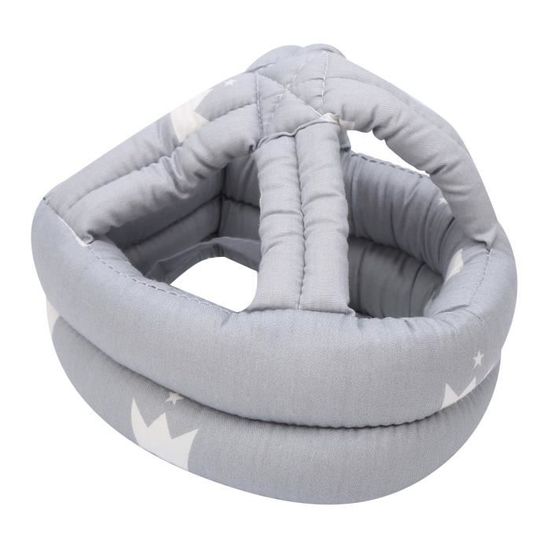 JAWSEU Casque Bébé Anti-Chute Réglable – Protection Tête Enfant 5-24 Mois, Casque Sécurité Souple Dinosaure/Renard (Orange/Bleu/Gris/Blanc)