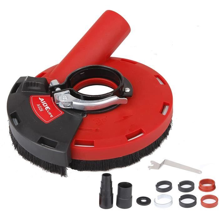 HERZO Capot De Protection Pour Euleuses D'angle 230 Avec Disque