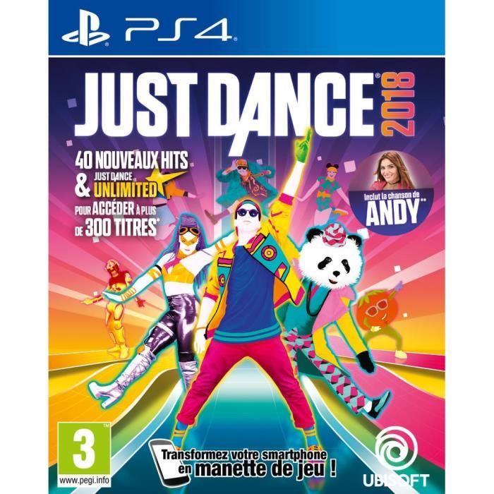 Just Dance 2018 Jeu PS4