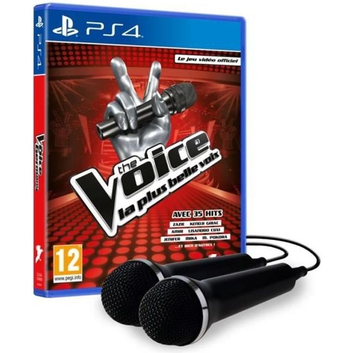 The Voice 2019 Jeu PS4 + 2 micros PS4