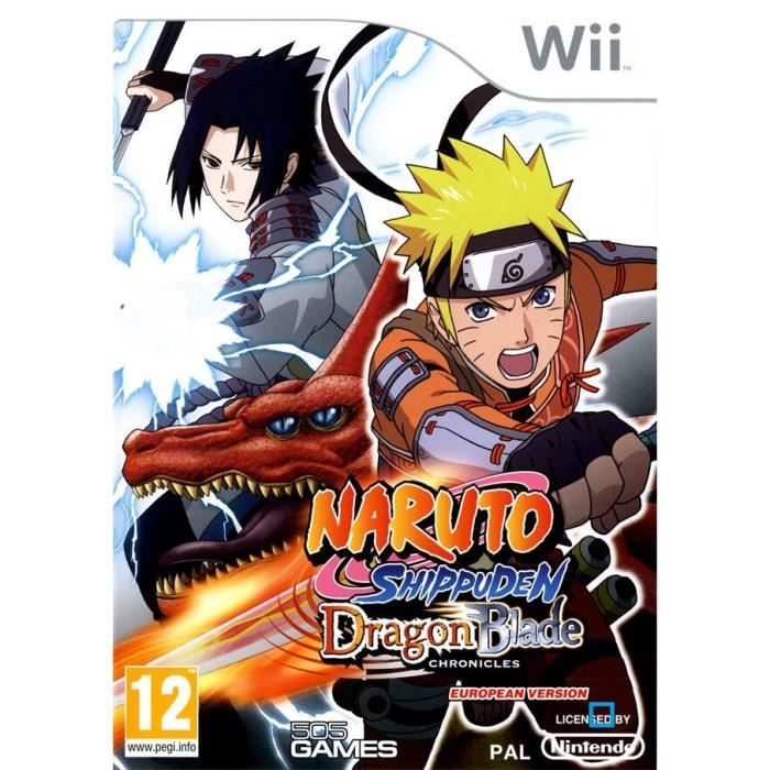 505 Games Naruto Dragon Blade Chronicles / Jeu Console Wii