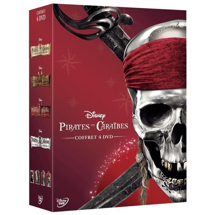 DISNEY CLASSIQUES - Coffret DVD Pirates des Caraïbes