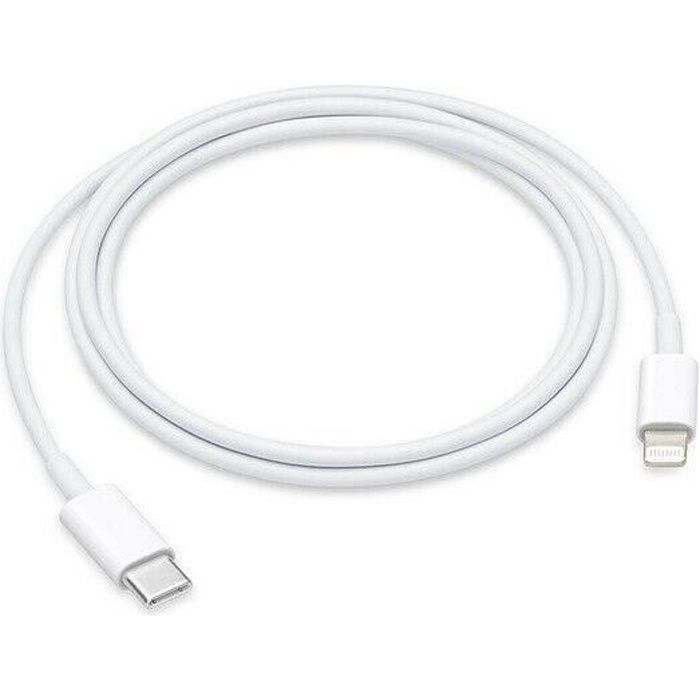 Original Apple USB-C to Lightning Cable - Câble Lightning 1M charging cable For iPhone iPad iPod MacBook Blanc