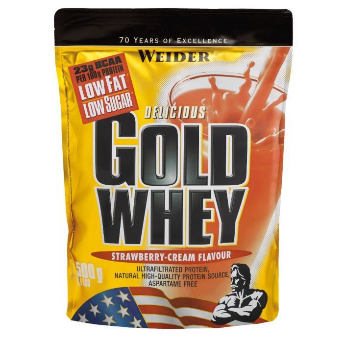 WEIDER GOLD WHEY Fraise 500 g NTT