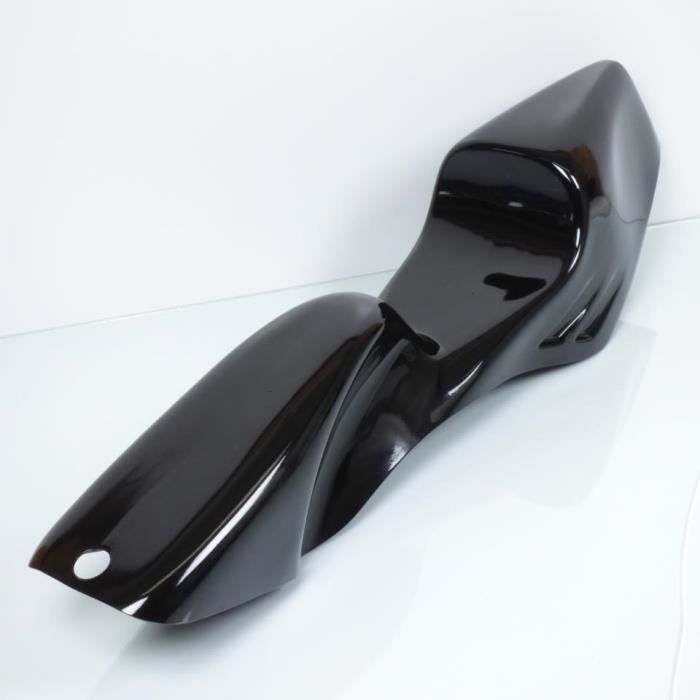 Monocoque racing noir en polyester sans mousse mobylette MBK 51 coque carénage