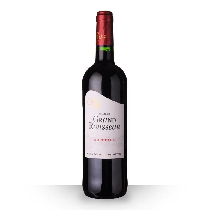Château Grand Rousseau 2016 AOC Bordeaux - 75cl - Vin Rouge