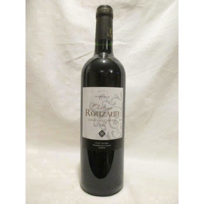 lussac saint-émilion château rouzaud rouge 2014 - bordeaux