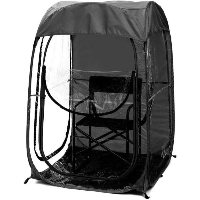 Tente de pêche à la carpe avec abri de jour pour salle de bain, abrissement rapide pour 1 personne, bivouac, sport de plein air A267