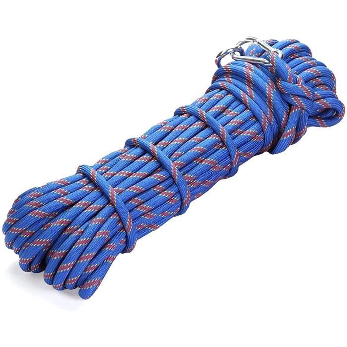 hsj WYQ- Corde de sécurité de Sauvetage en Plein air Corde d'escalade d'escalade Durable (Size : 50M)223