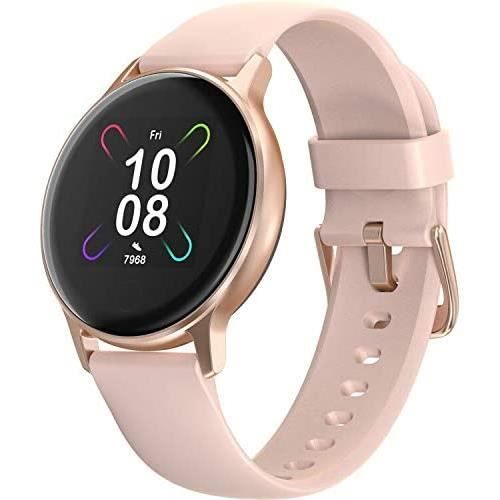 Montre Connectée Femmes, UMIDIGI Uwatch 3S Montre Intelligente Bracelet avec d'oxygène sanguin (SpO2) de Fréquence Cardiaque Moniteu