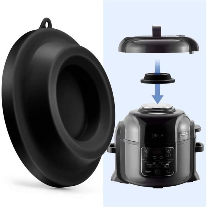 Accessoires de cuisine,Couvercle en Silicone porte autocuiseur couvercle support accessoires pour Ninja footdi - Type 02