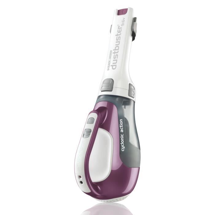BLACK&DECKER DV9610ECN Aspirateur à main sans sac - 9,6V - 75 dB