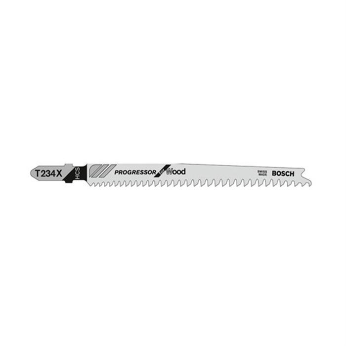 BOSCH 3 Lames de scie sauteuse T 234 X