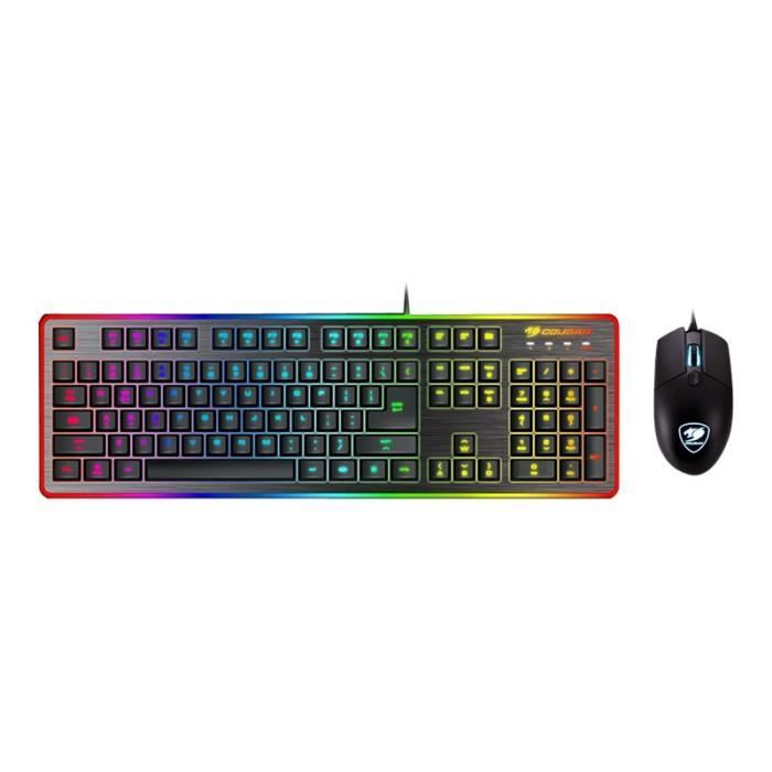 Cougar DeathFire EX - Ensemble clavier et souris - USB - nordique