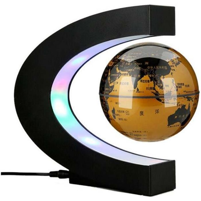 Globe Terrestre Lumineux Flottant,Magnetique Levitation Glob