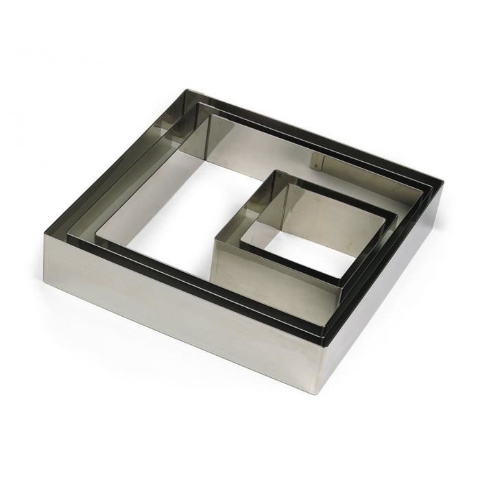 Gobel 863370 Nonnette-Emporte-Pièce Forme Carré Inox 24 cm