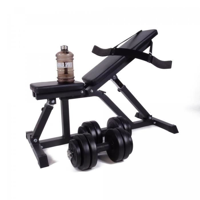 Ensemble de musculation pour biceps/triceps - 23 éléments